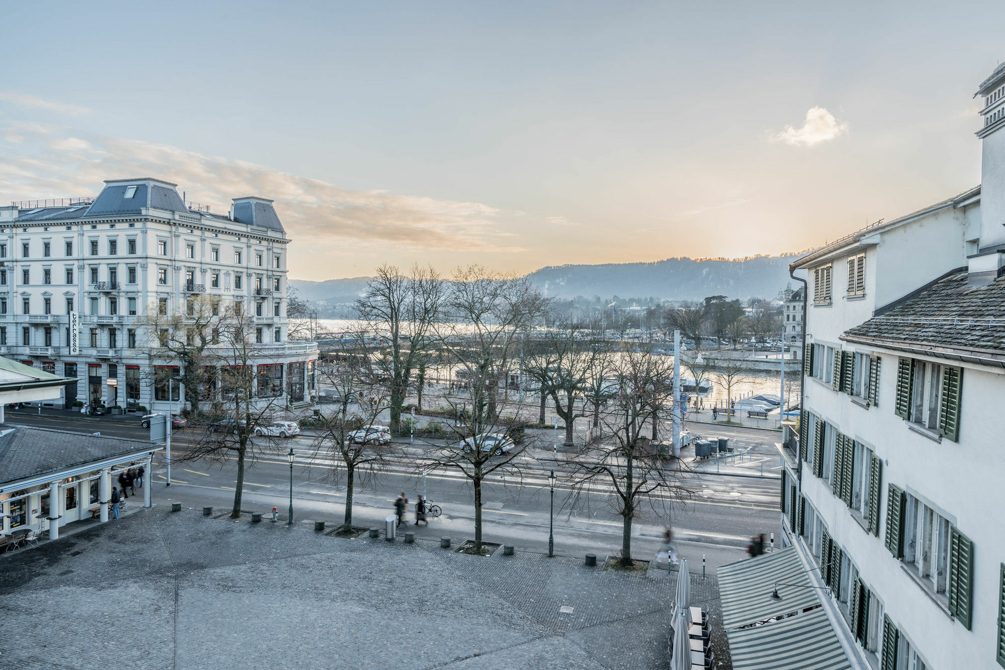 Lake Side Location Bellevue Zürich Kültér fotó